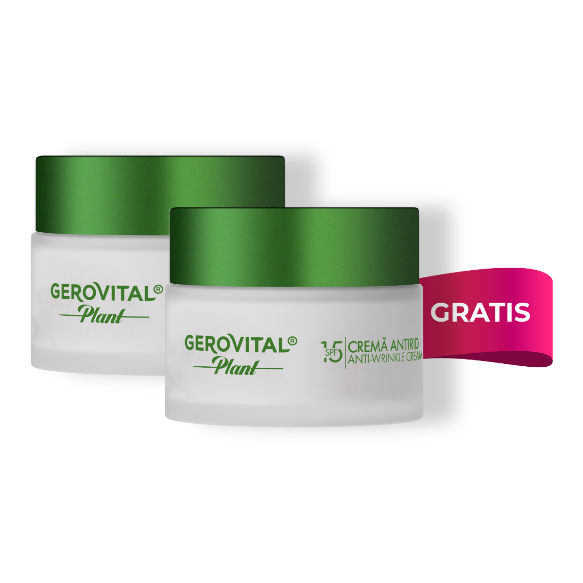 Pachet Promo 1 + 1 Gratuit Cremă Antirid Microbiom Protect Spf 15