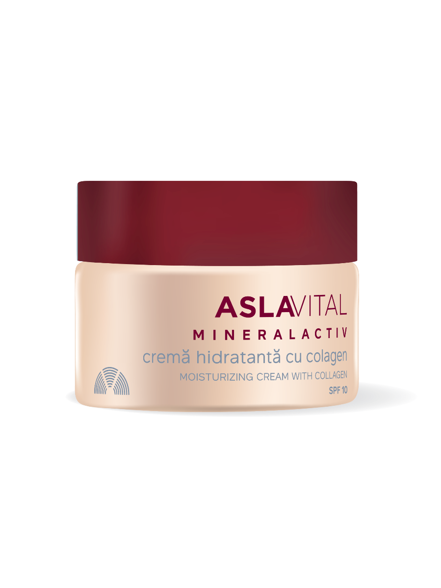 Cremă Hidratantă Cu Colagen Spf 10 Aslavital imagine pret reduceri