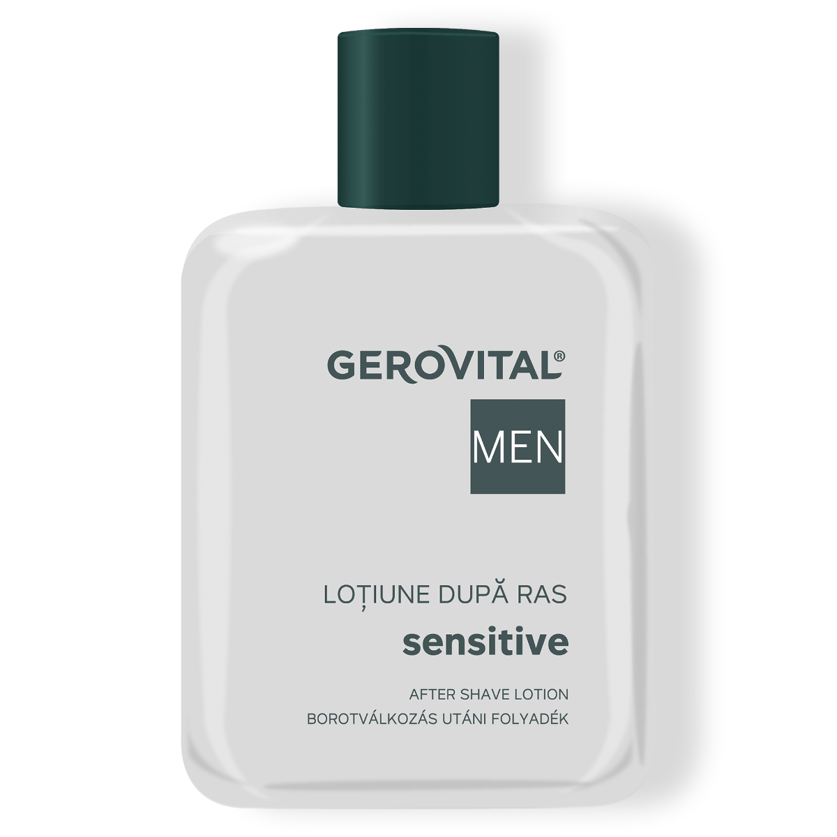 Loțiune După Ras Sensitive  Calmează și Hidratează Pielea Sensibilă, Gerovital Men, 100 Ml