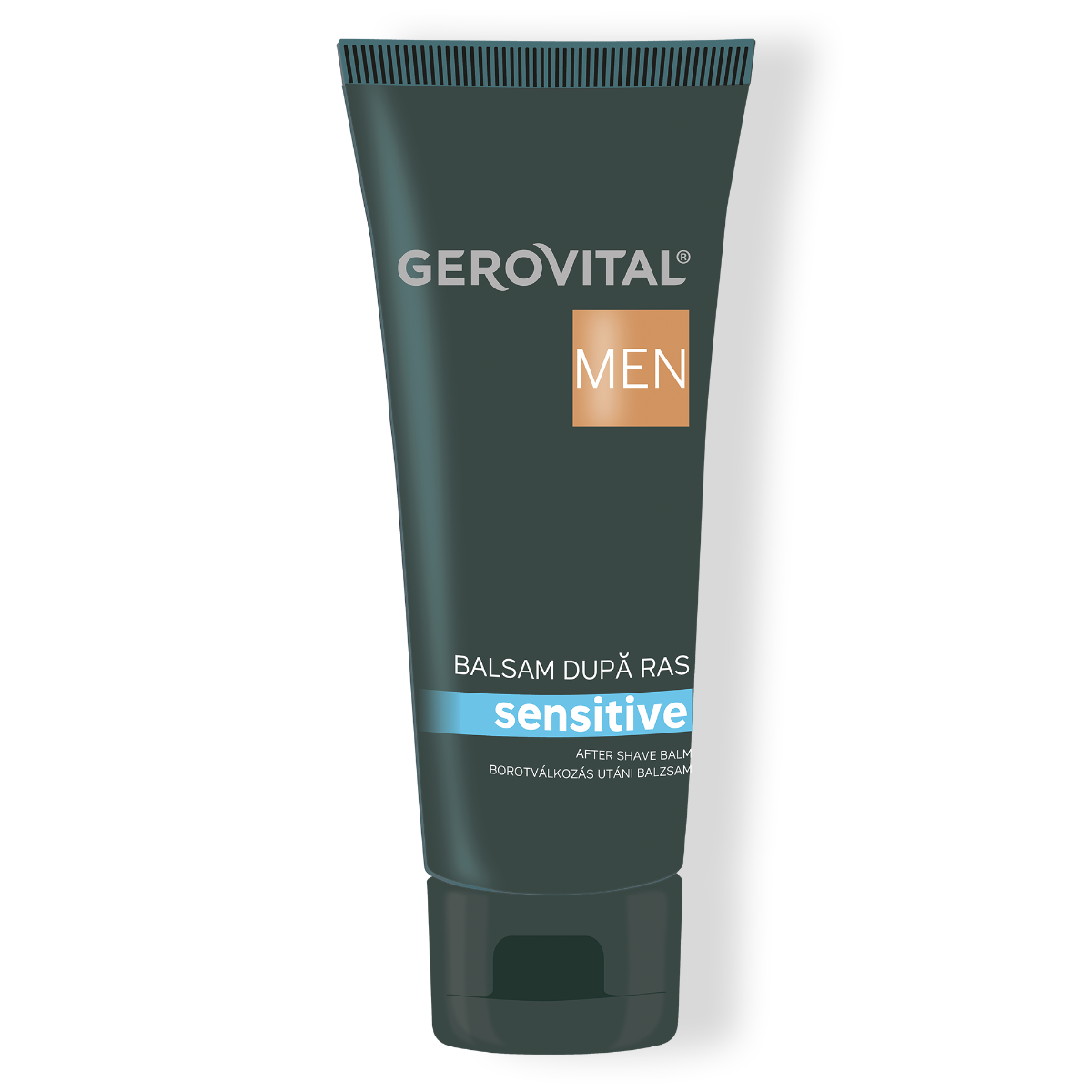 Balsam După Ras Sensitive  Calmează și Protejează Pielea Sensibilă, Gerovital Men, 100 Ml