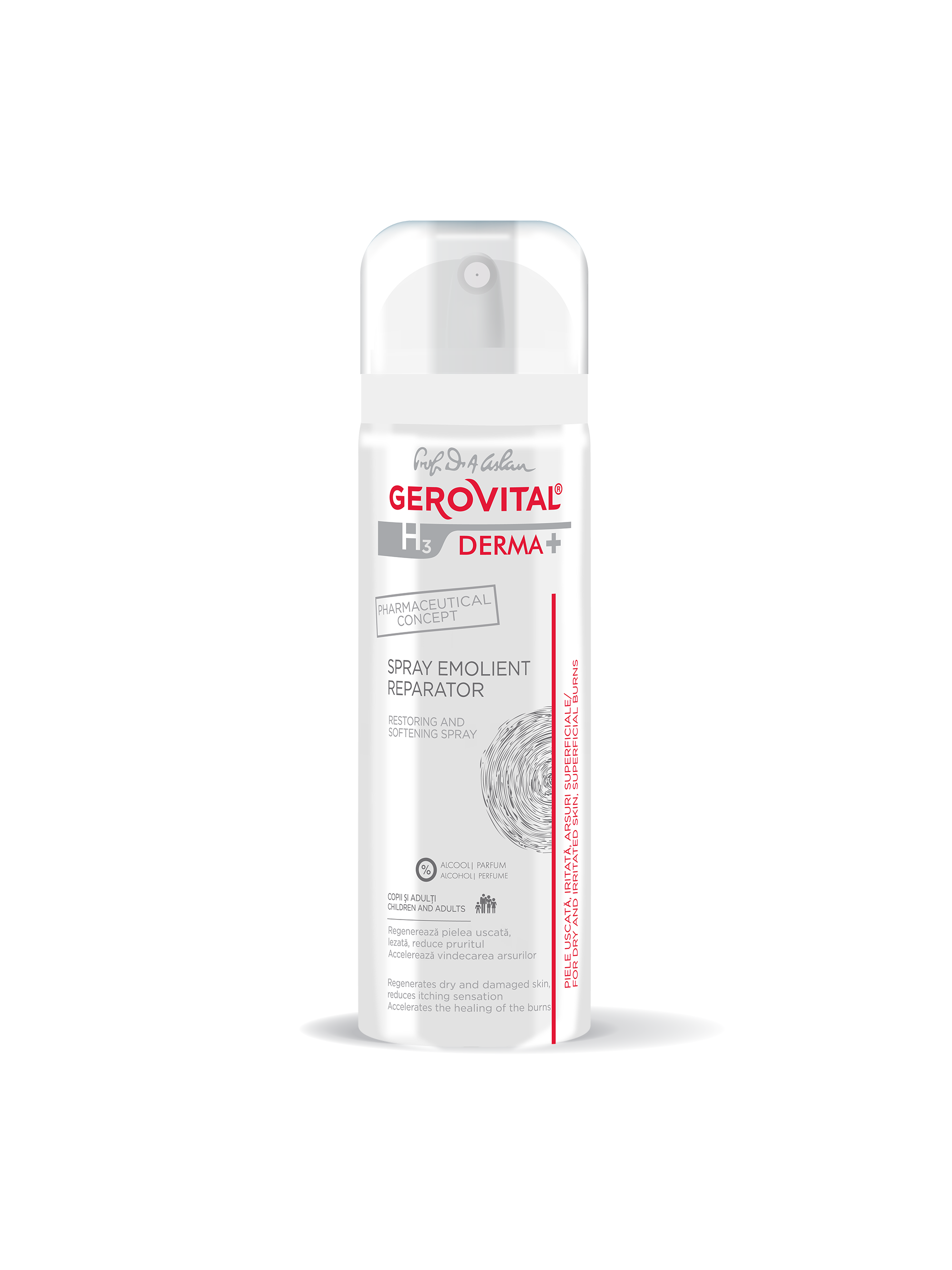 Spray emolient reparator