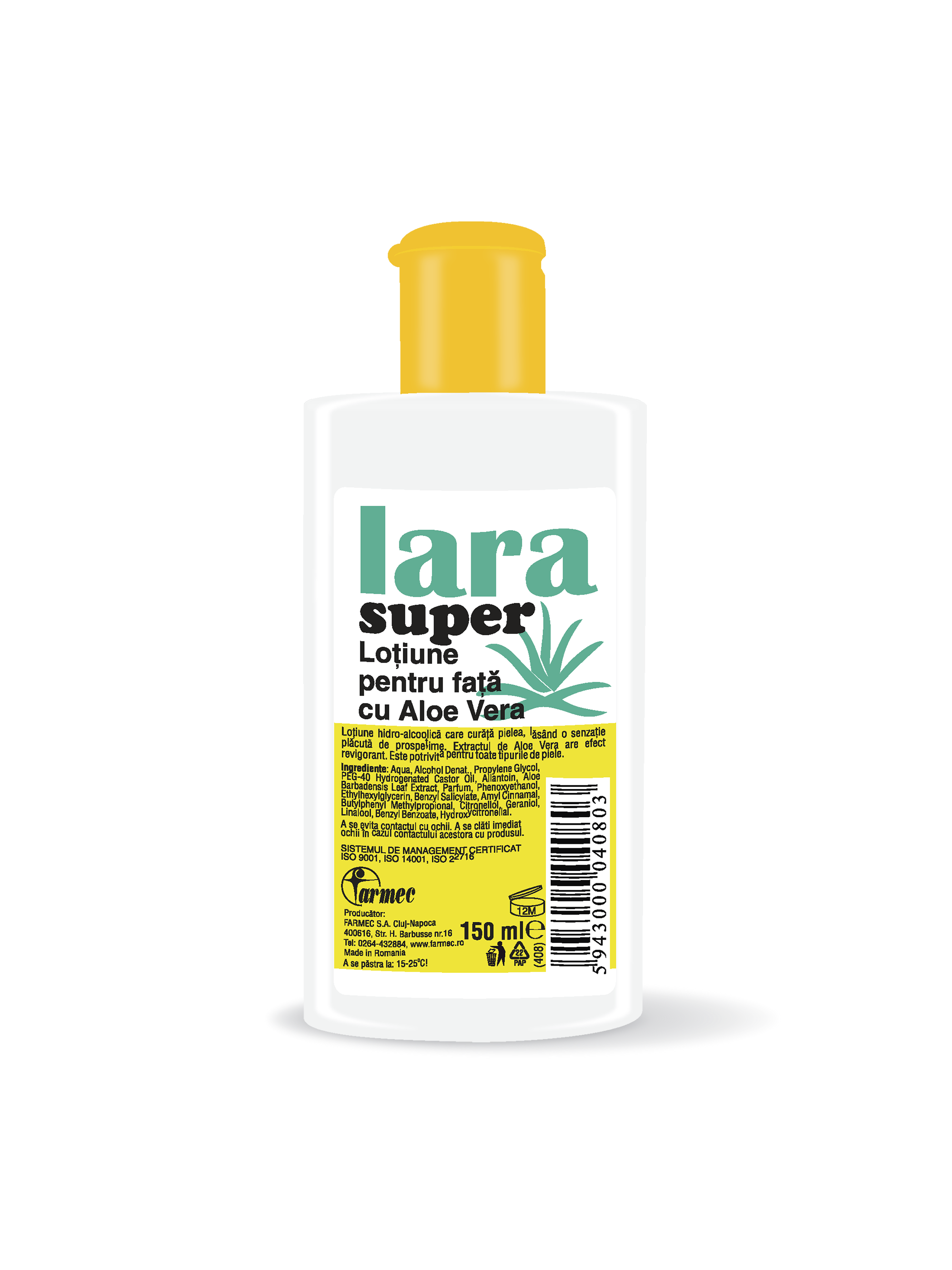 Loţiune Pentru Faţă Cu Aloe Vera