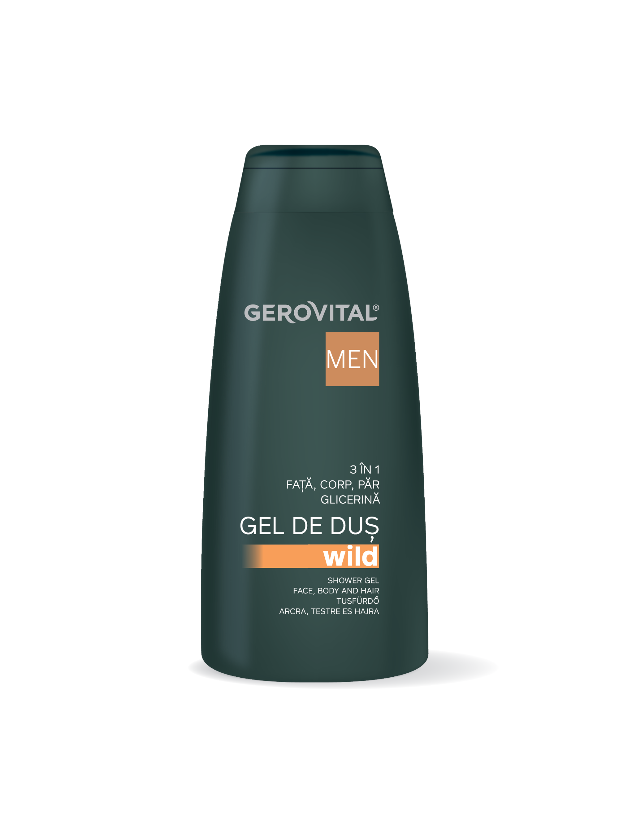 Gel De Duș Wild 3 n 1 Gerovital Men 400 Ml