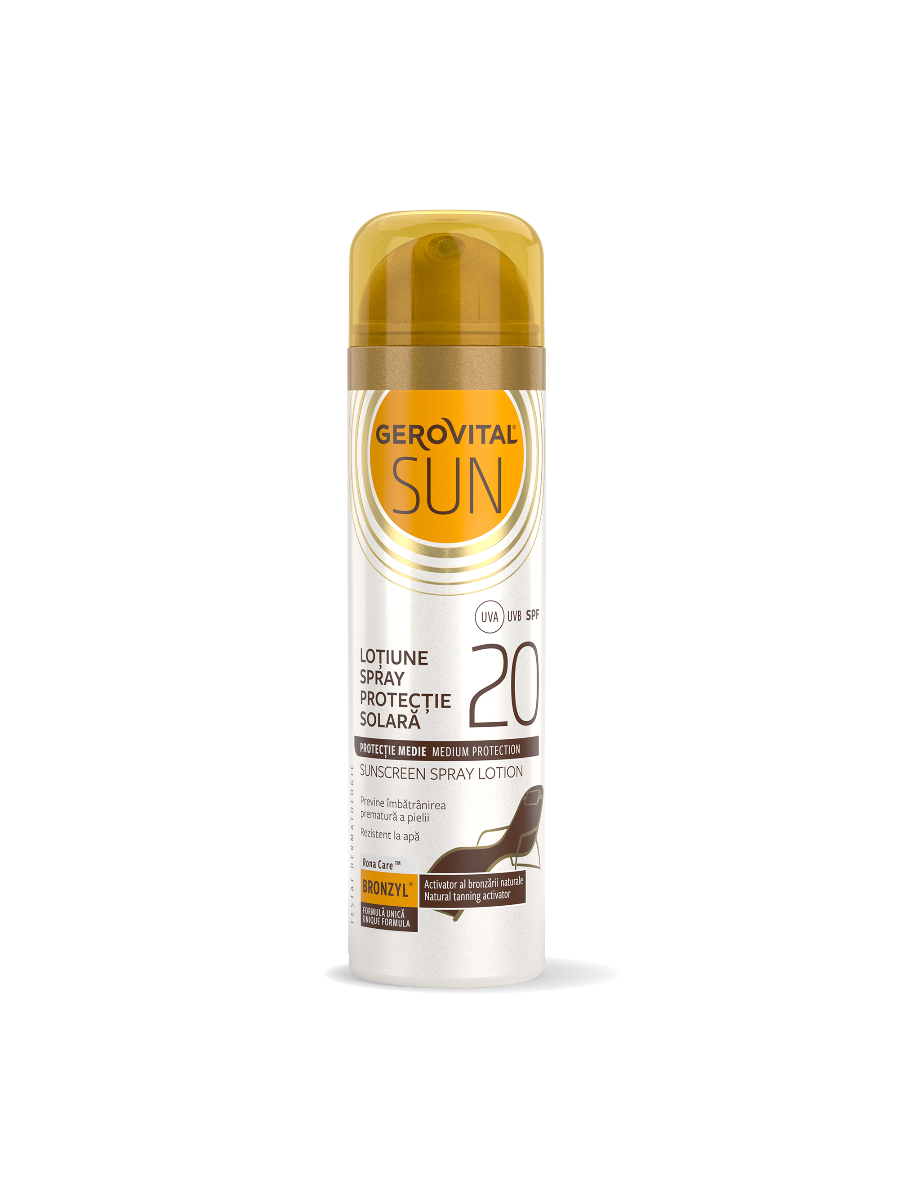 Loțiune Spray Protecție Solară Spf 20 Sun