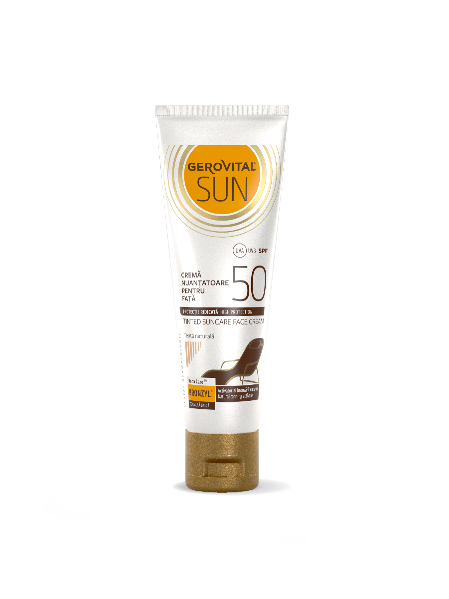 Cremǎ Nuanțatoare Pentru Față Spf 50 Sun