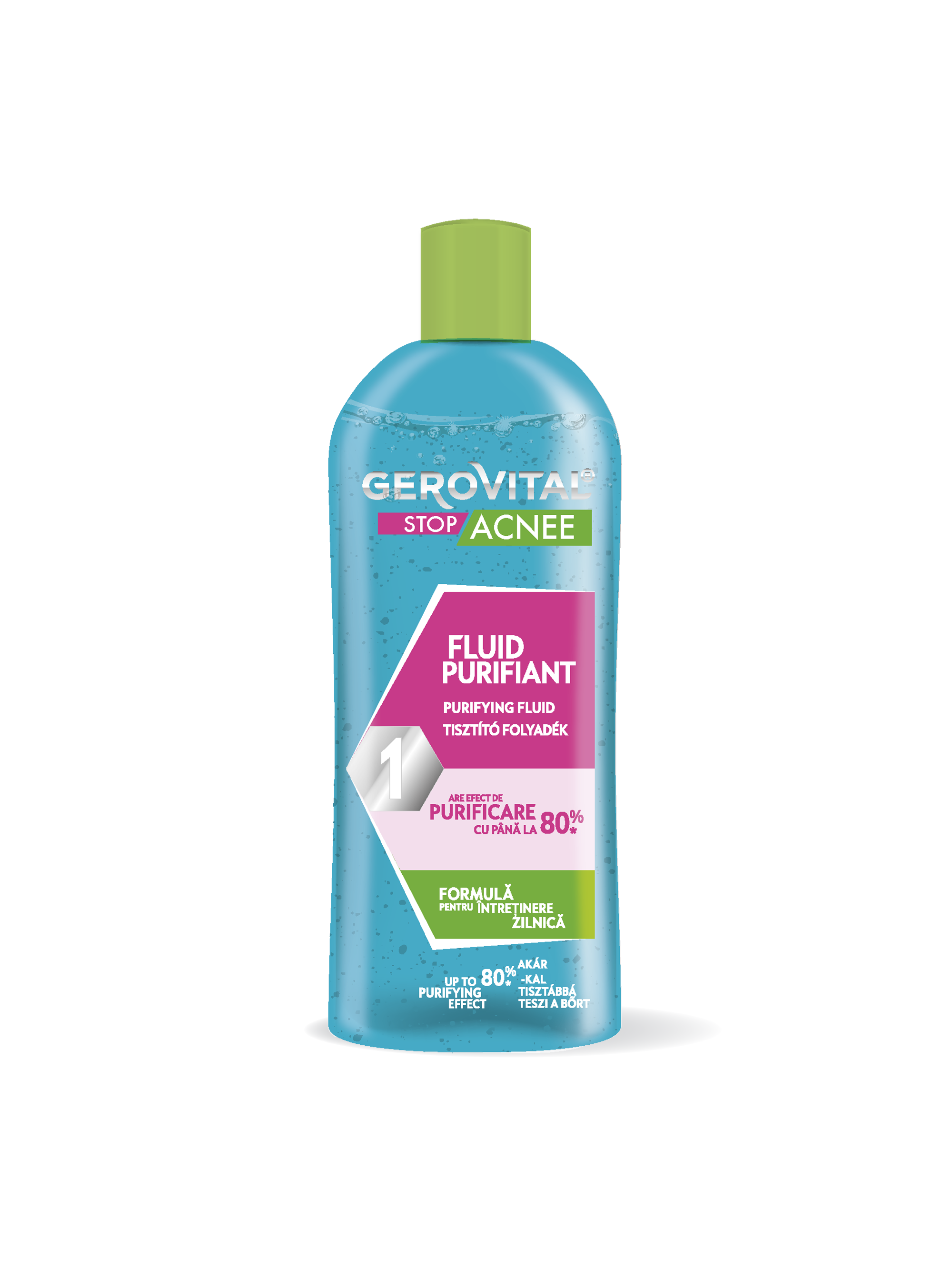 Toner Purifiant Pentru Ten Cu Tendința Acneică, Gerovital Stop Acnee, 150 Ml