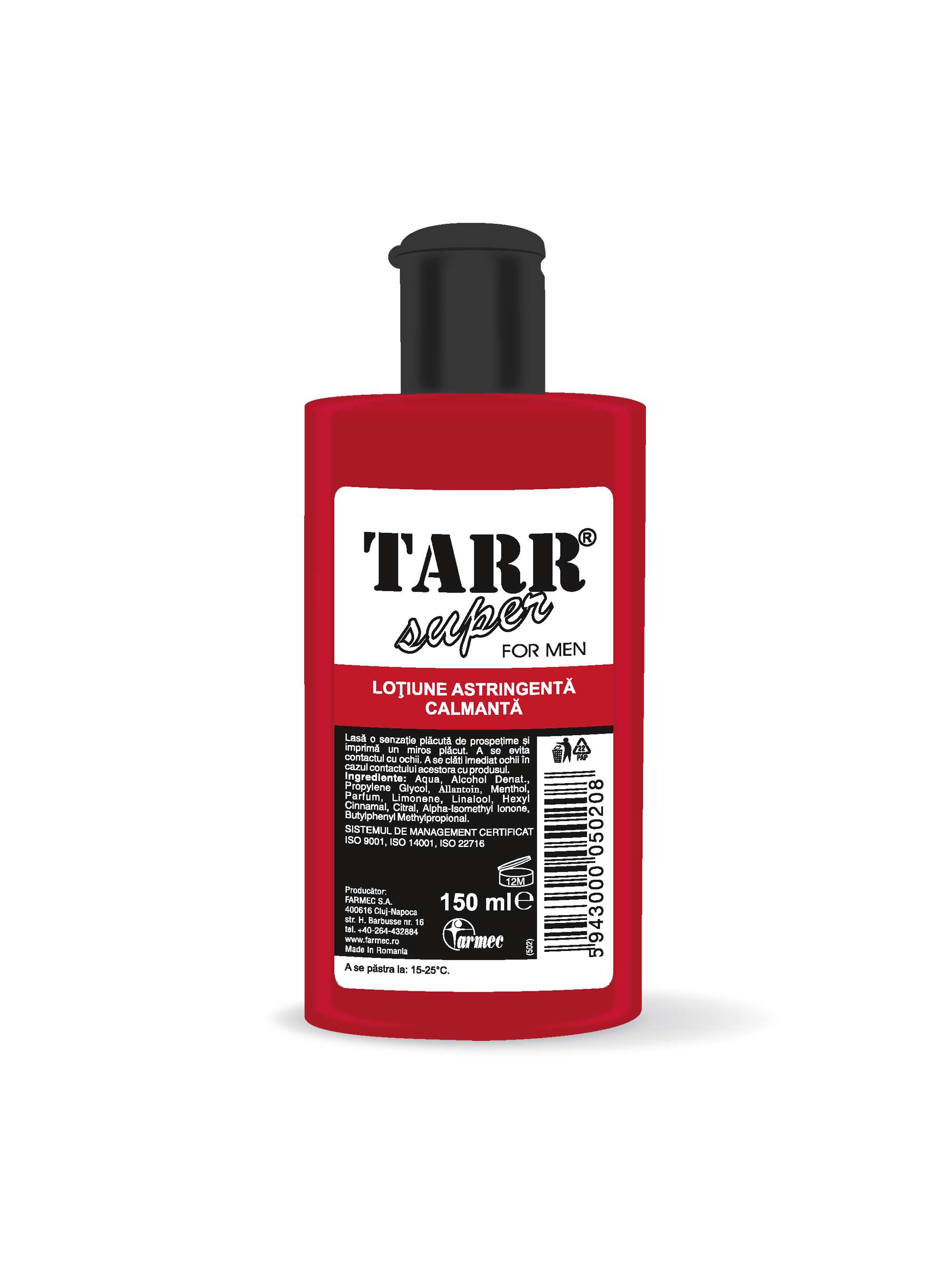 Tarr Super Loţiune Astringentă Calmantă