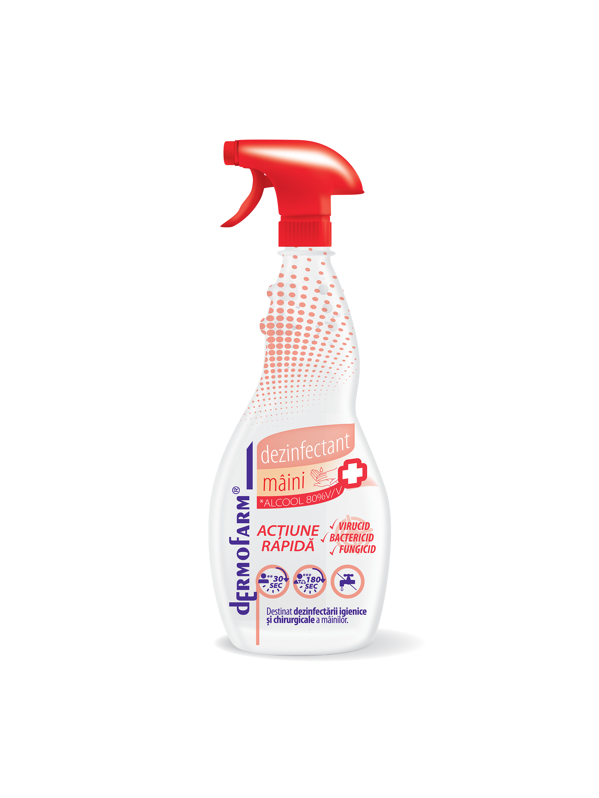 Dezinfectant Mini Cu Alcool 80%, 750 Ml 750