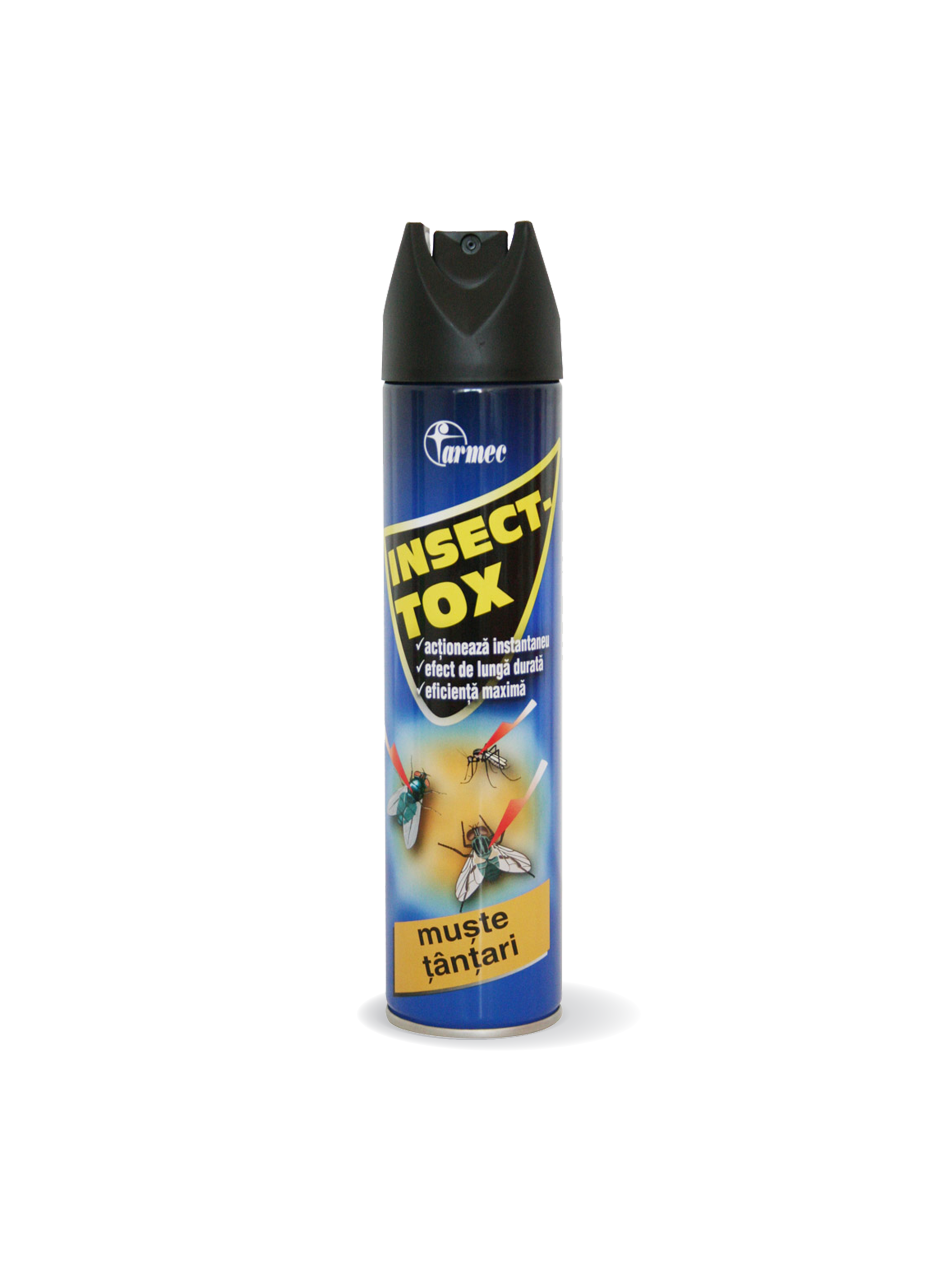 Insect-tox Muște și Țnțari - Insecticid De Uz Casnic Cu Efect Instant și De Lungă Durată