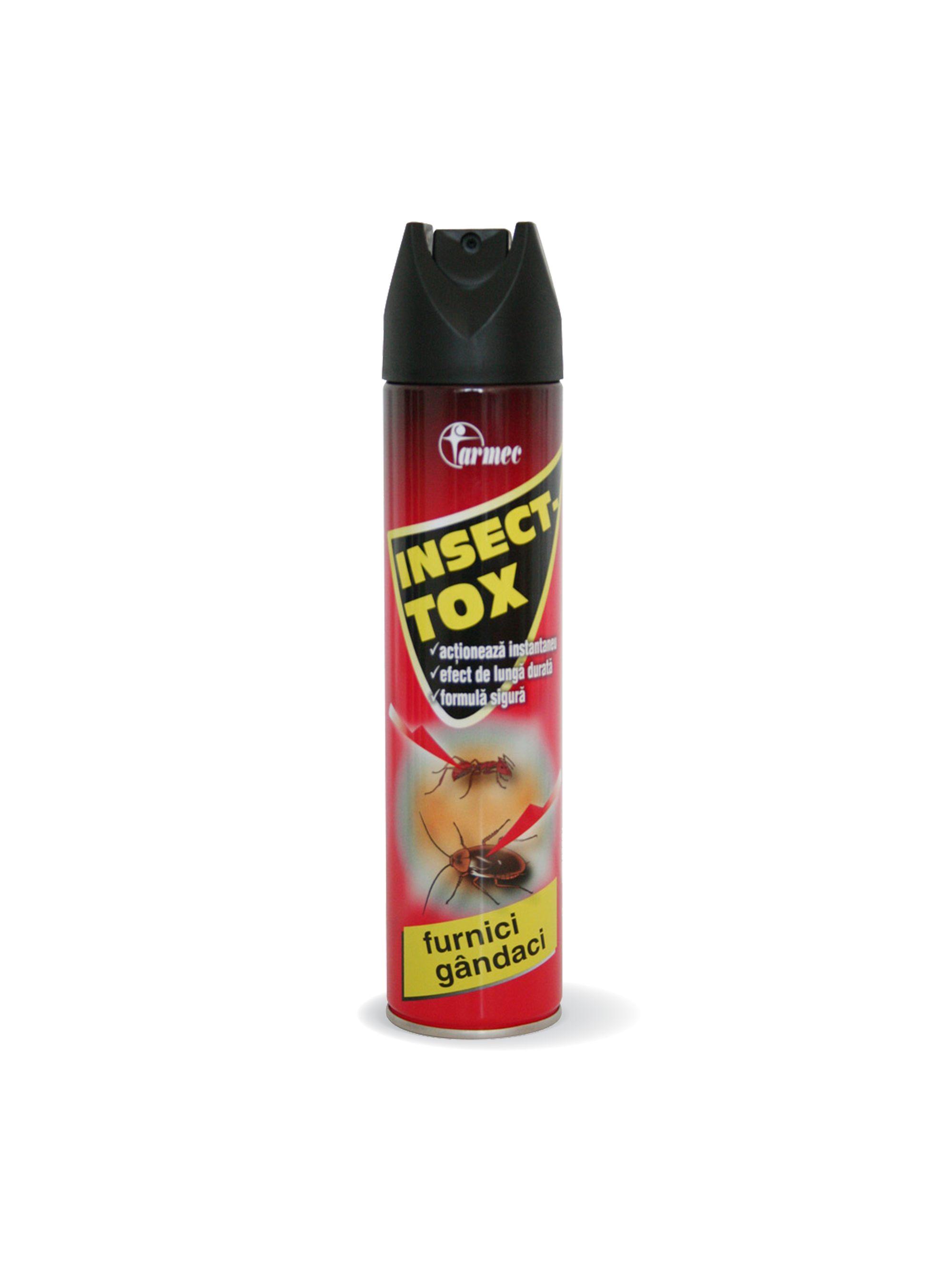 Insect-tox Furnici și Gndaci  Insecticid Puternic Cu Efect Instant și De Lungă Durată