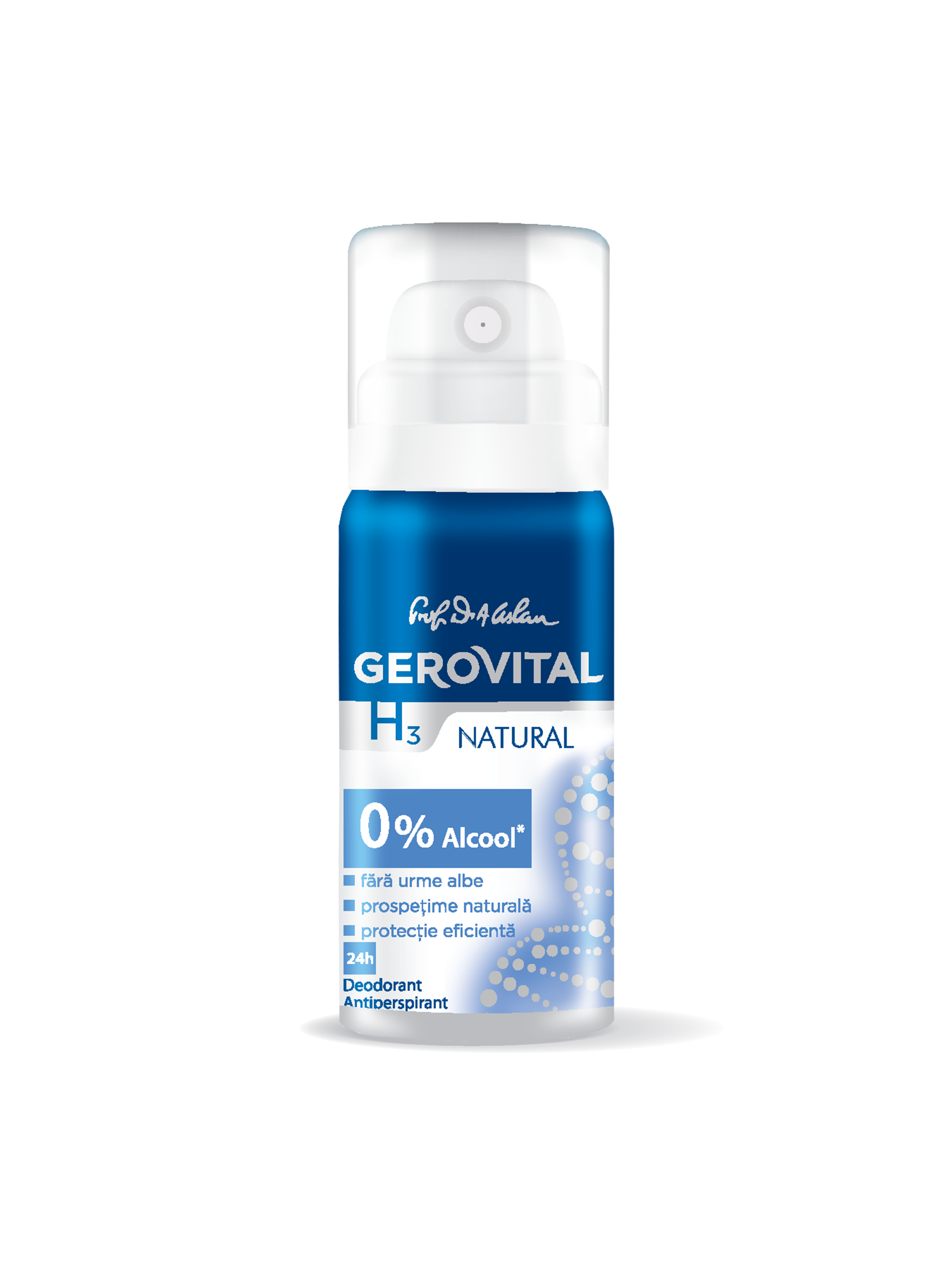 Deodorant Antiperspirant Gerovital H3- Natural 40 Ml Antiperspirant