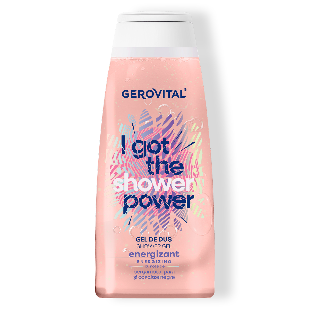 Gel De Duș Energizant - Vitalitate și Prospețime, Gerovital, 400 Ml