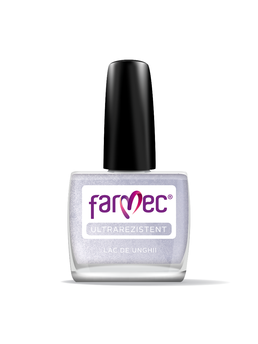 Farmec ultrarezistent - lac pentru unghii n diferite nuanţe - 313 glitter