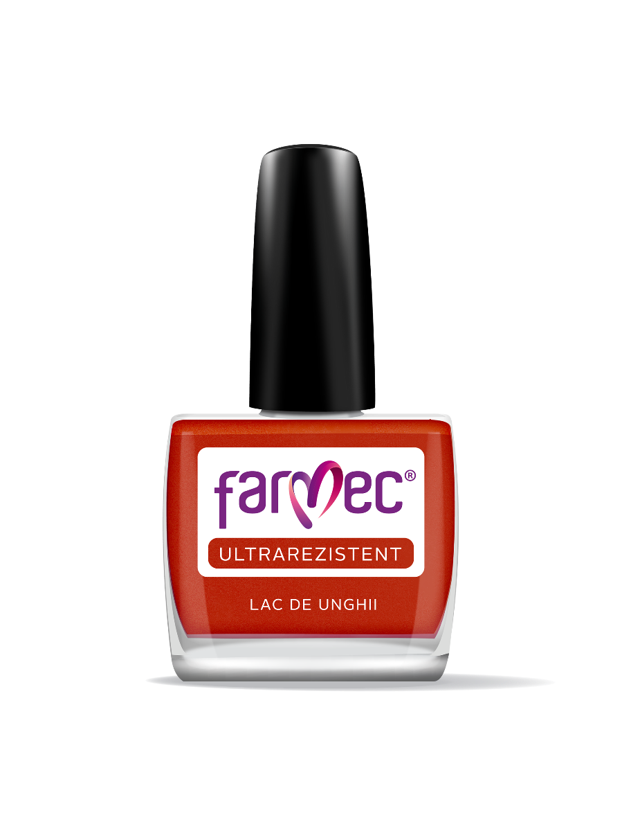 Farmec ultrarezistent - lac pentru unghii n diferite nuanţe - 67 - fiesta