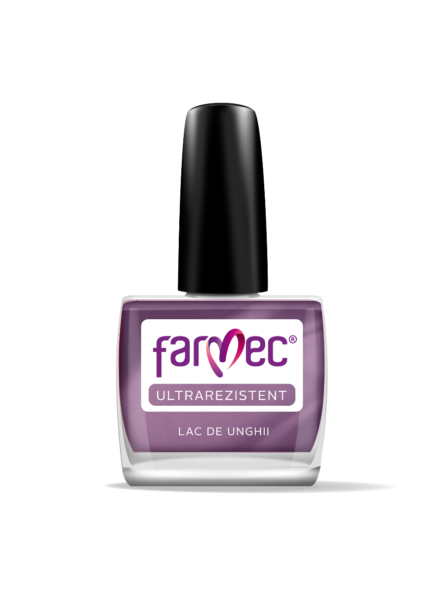 Farmec ultrarezistent - lac pentru unghii n diferite nuanţe - 74 - cassis