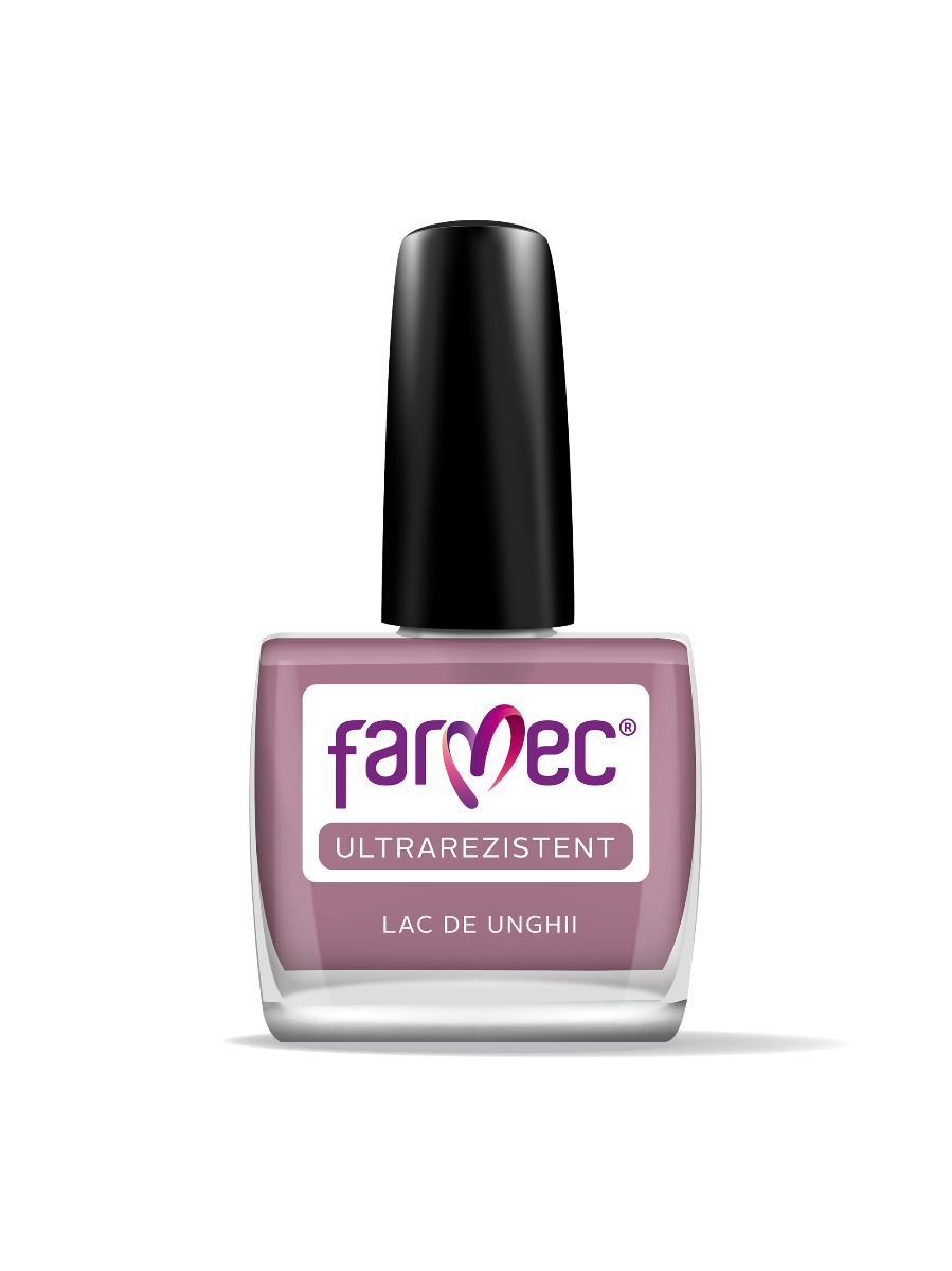 Farmec ultrarezistent - lac pentru unghii n diferite nuanţe - 77 - mouve nude