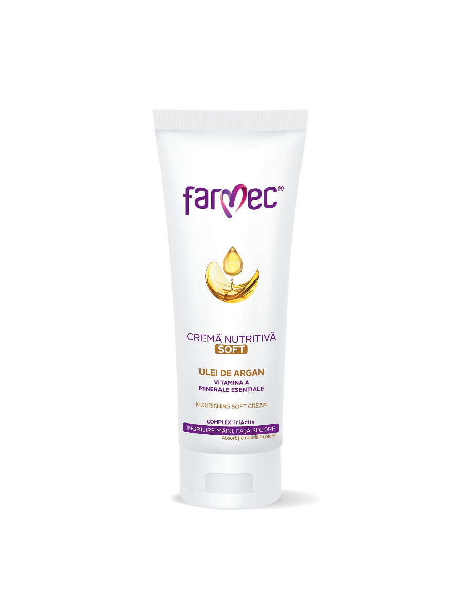 Farmec Crema nutritivă soft cu ulei de argan