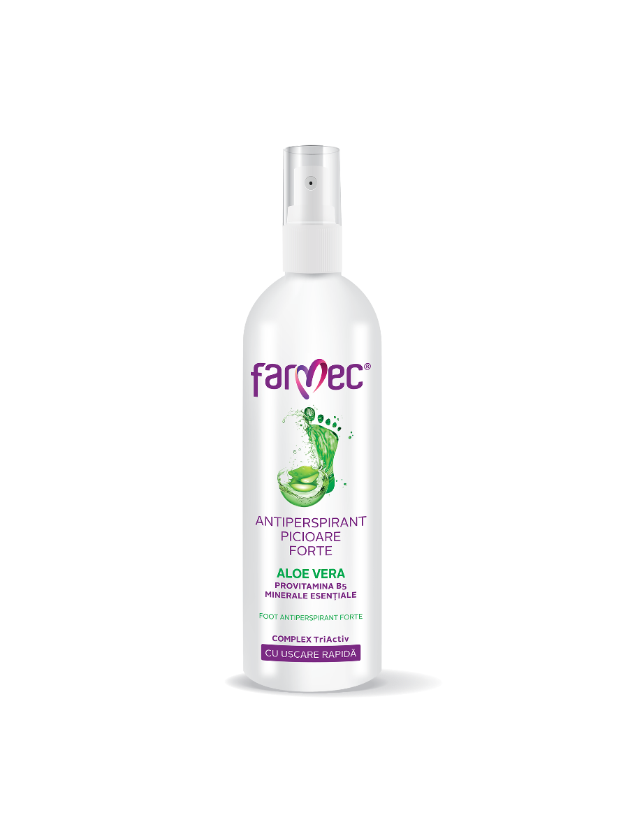 Farmec Antiperspirant picioare forte cu aloe vera