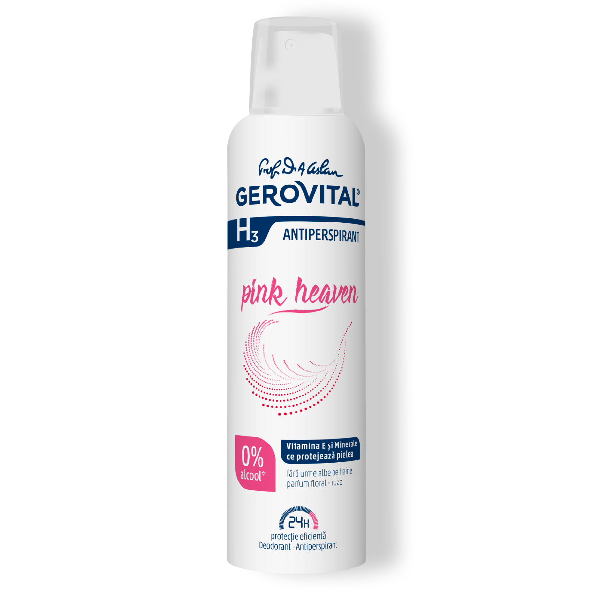 Deodorant antiperspirant pink heaven 150 ml gerovital h3