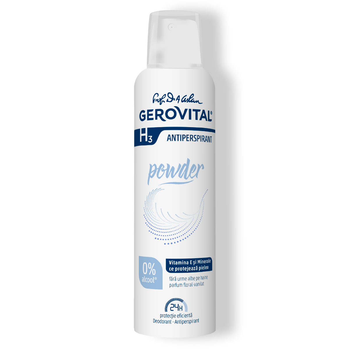 Gerovital H3 Antiperspirante Deodorant antiperspirant powder 40 ml/ 150 ml