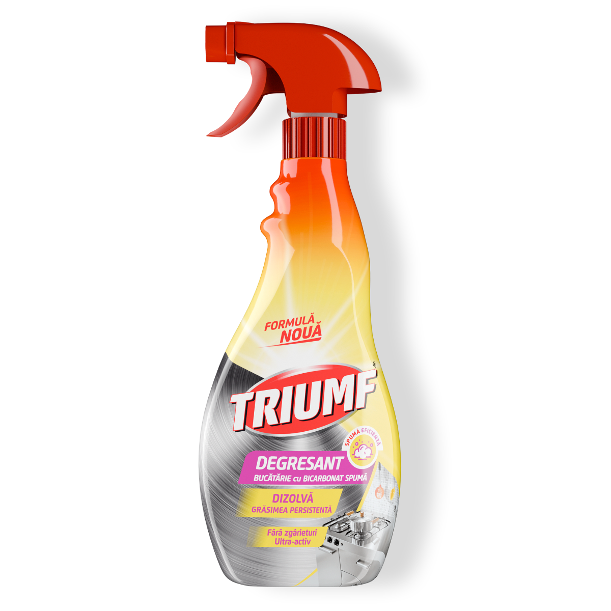 Triumf Degresant Bucătărie Cu Bicarbonat Spumă 500 Ml
