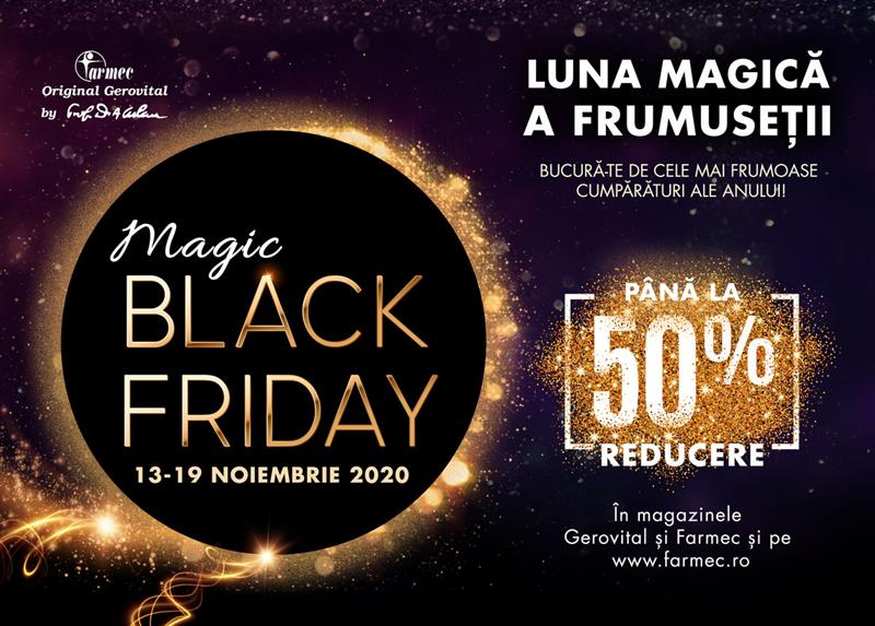 vioară Întâlnire Astrolabe  Farmec lansează campania Magic Black Friday în 13 noiembrie