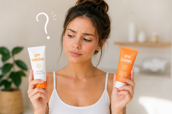 diferenta intre spf mineral si spf chimic