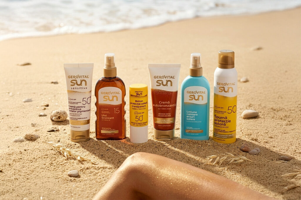 produse de protectie solara Gerovital SUN