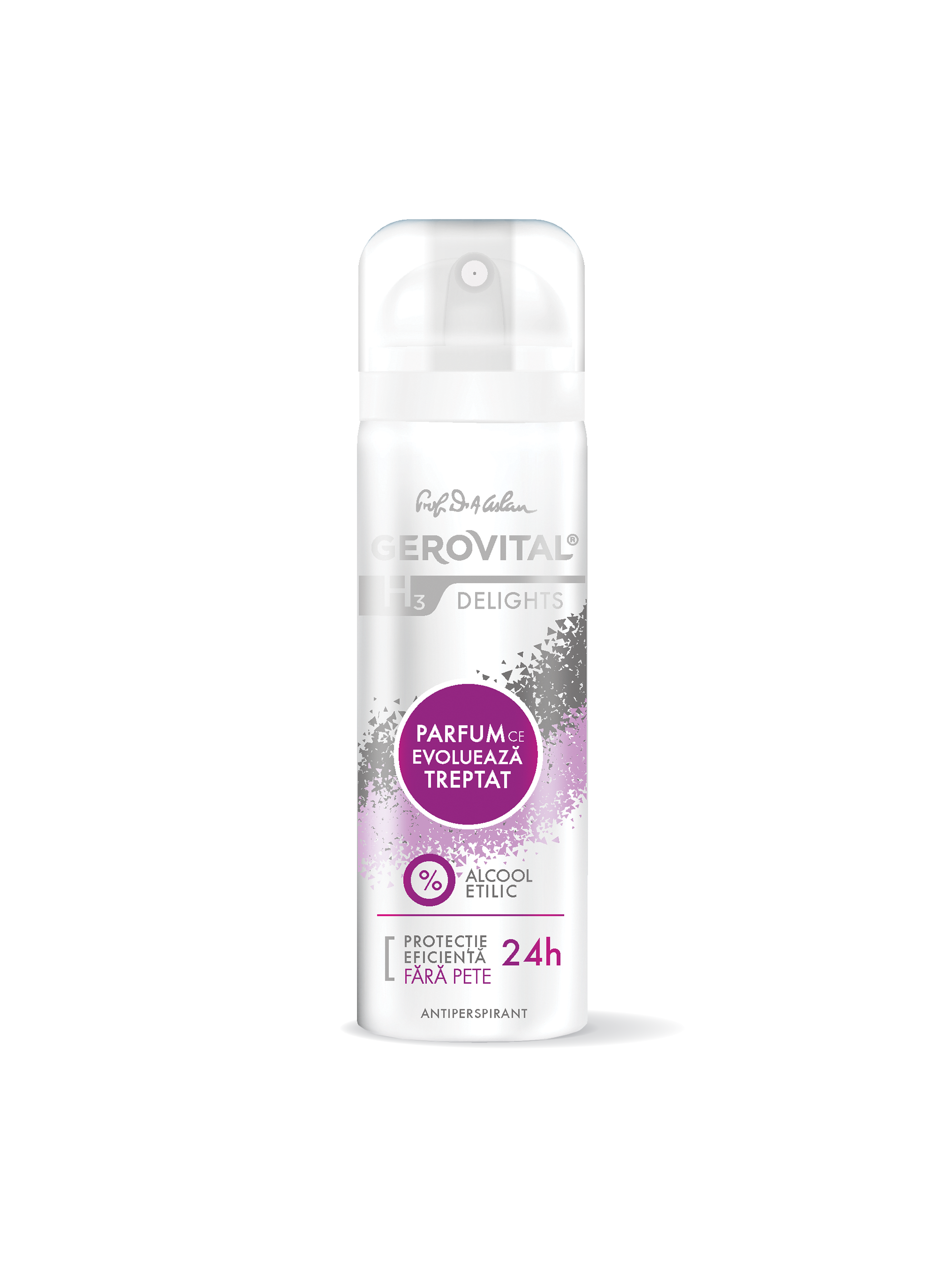 Antiperspirant Delights Gerovital H3 150 Ml Corp