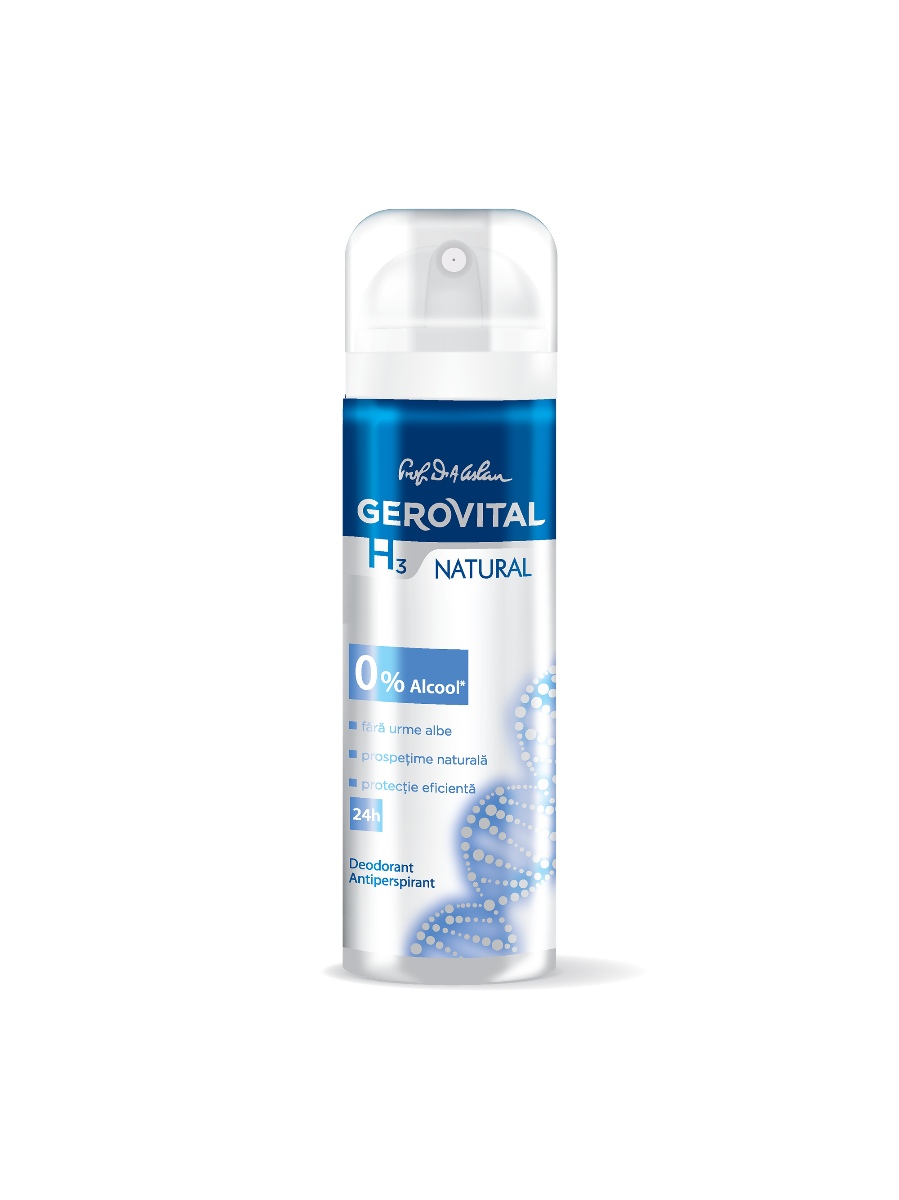 Deodorant antiperspirant natural