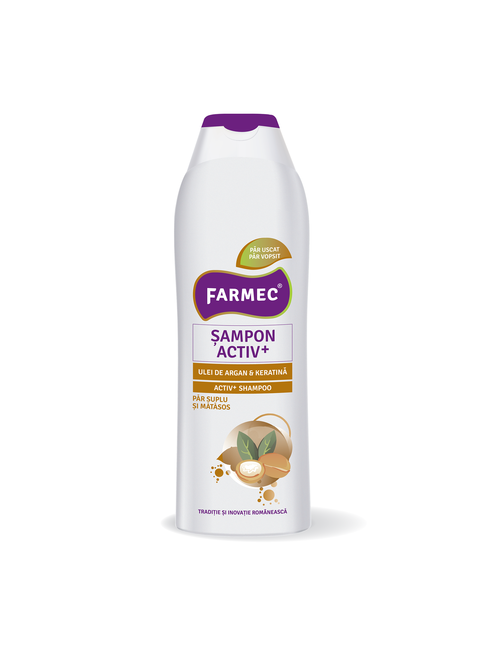 Sampon Activ+ Argan Si Keratina 400 Ml