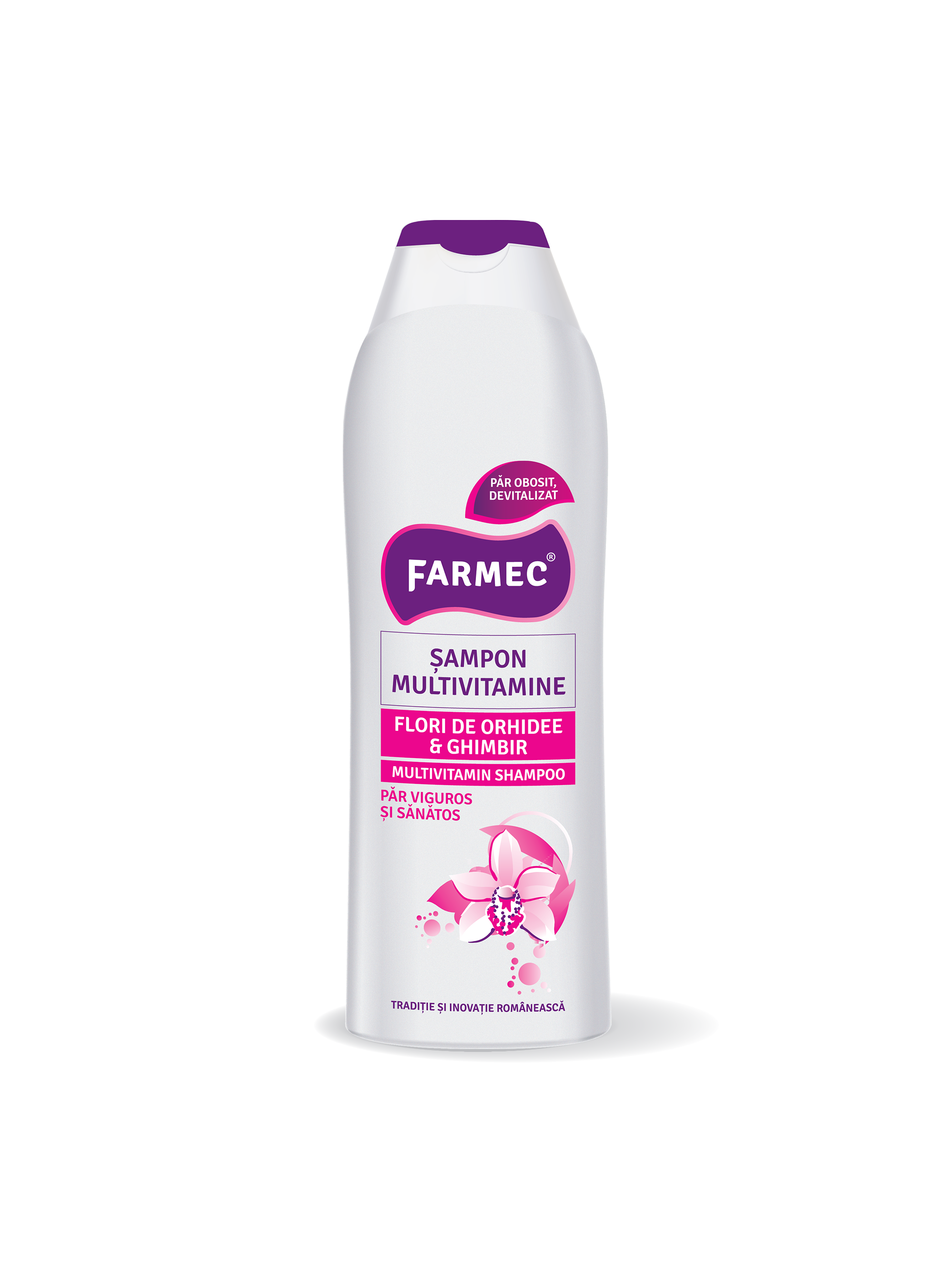 Șampon Multivitamine Orhidee și Ghimbir 400 Ml Farmec