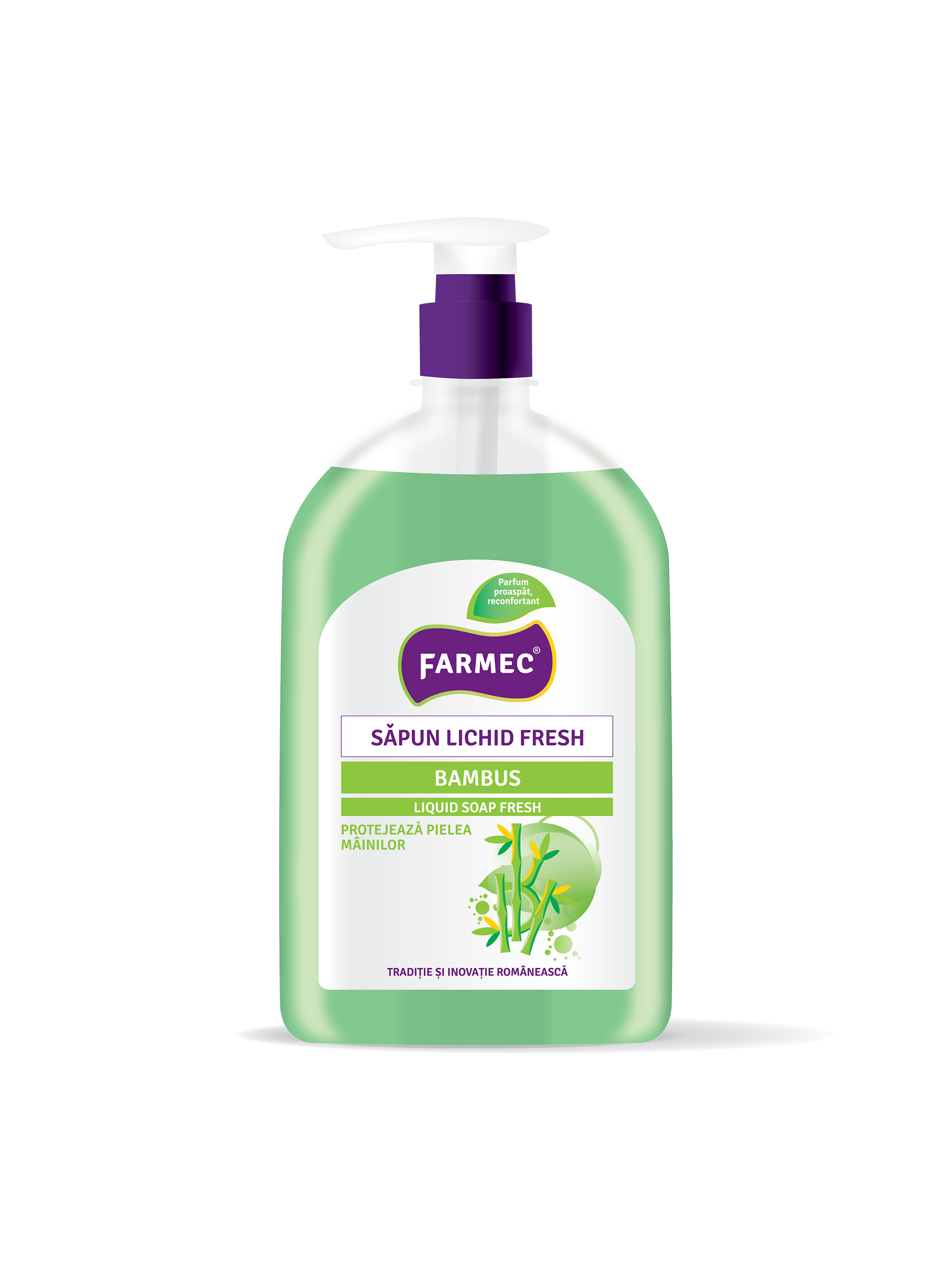 Săpun Lichid Fresh Bambus și Ceai Verde Corp