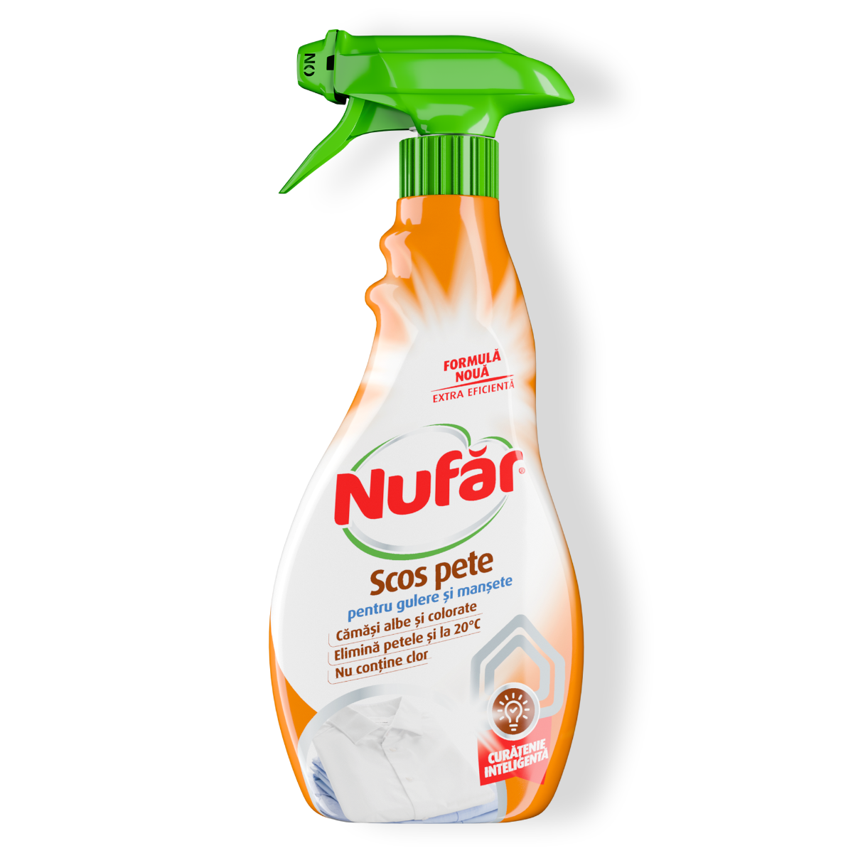 Nufăr Scos Pete Soluție Fără Clor, Pentru Gulere și Manșete, 500 Ml
