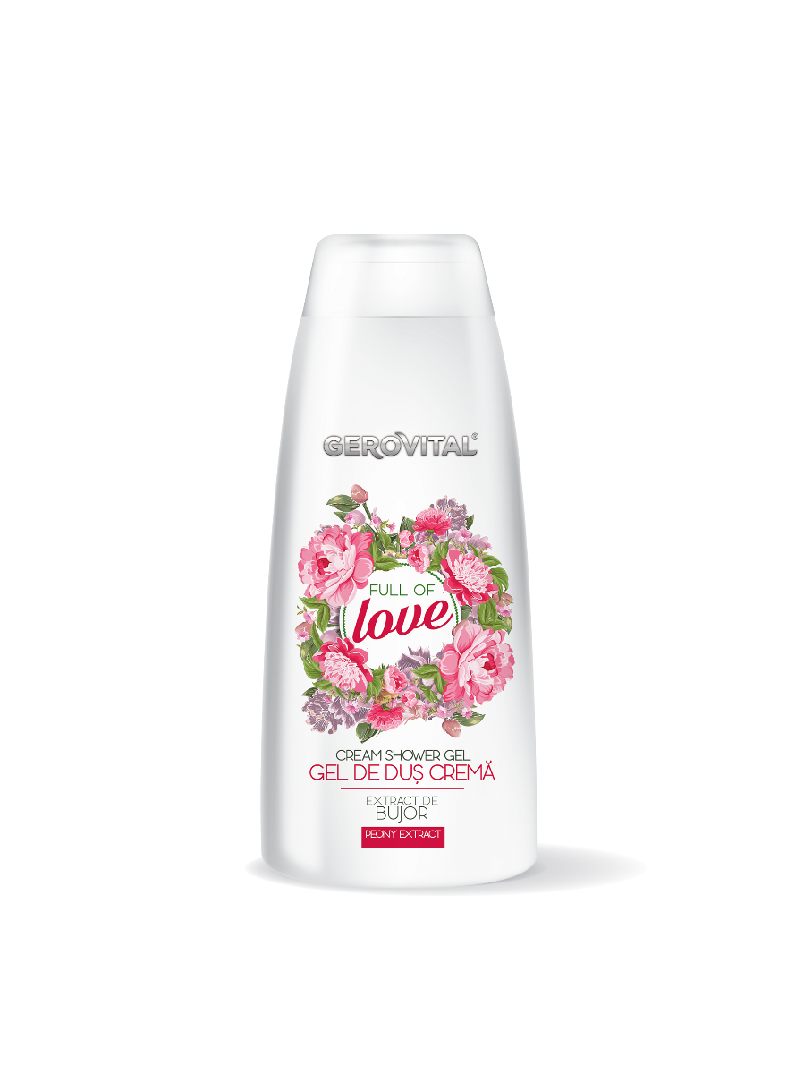 Gel De Duș Cremă Full Of Love Farmec