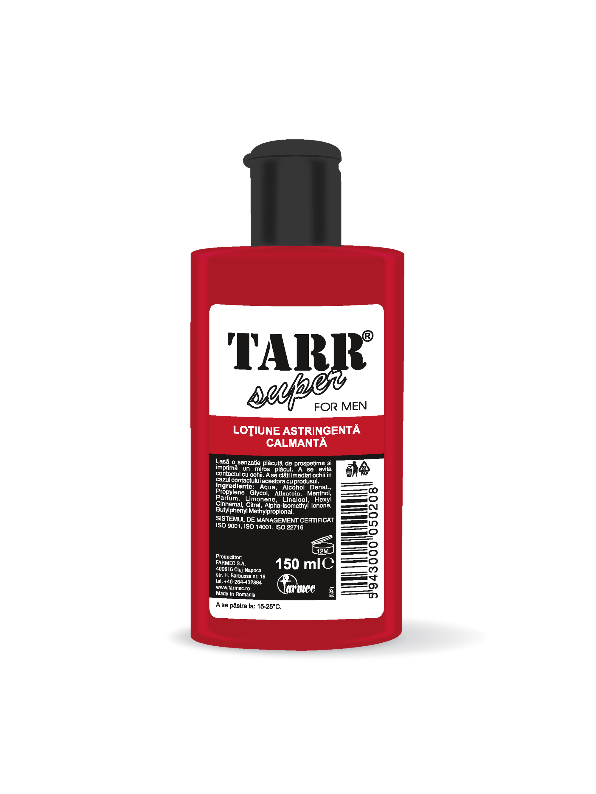 TARR SUPER-LOTIUNE ASTRINGENTA CALMANTA