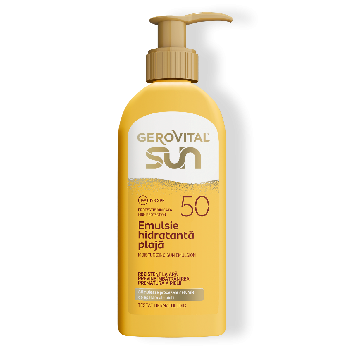 GEROVITAL SUN-EMULSIE HIDRATANTA PLAJA SPF30
