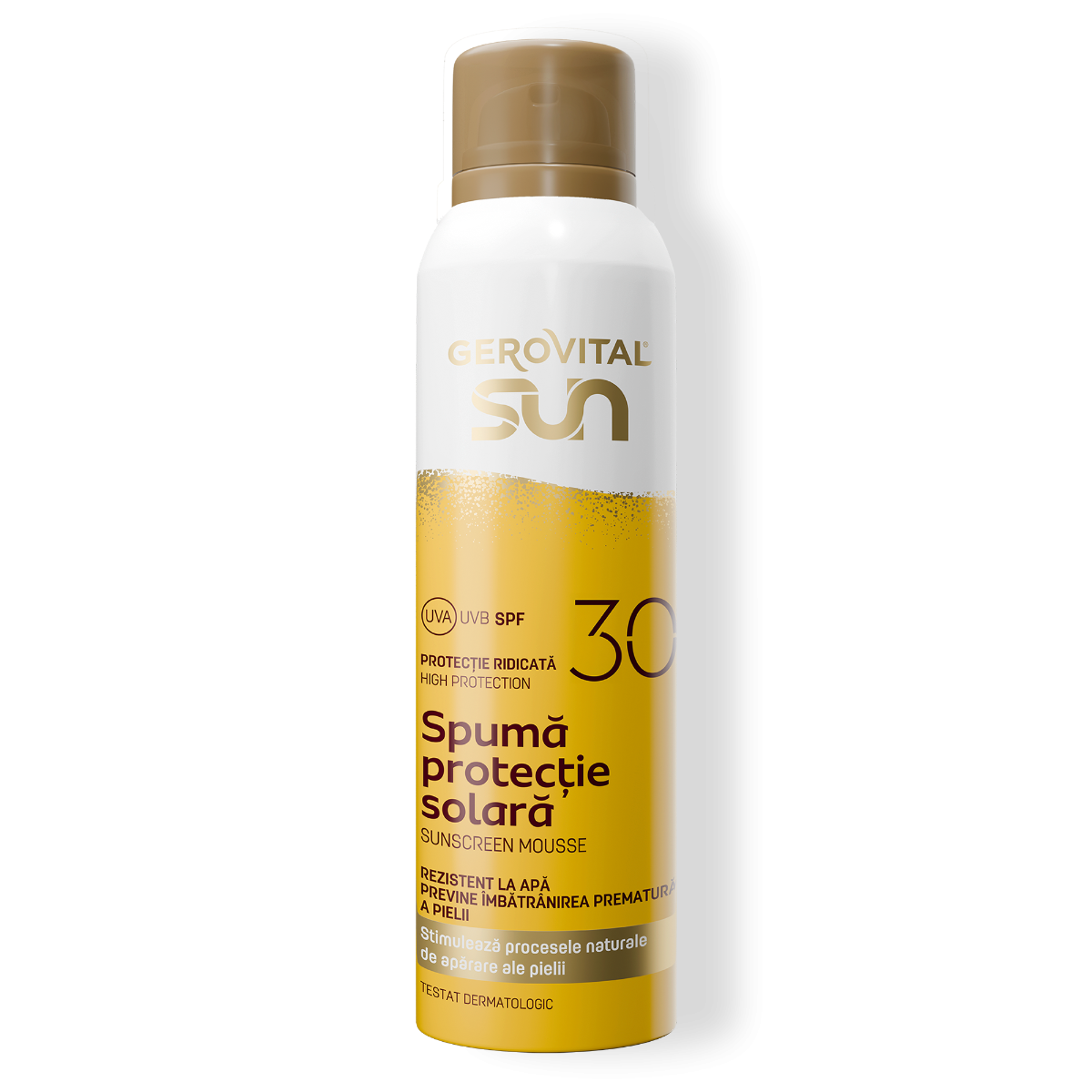 GEROVITAL SUN-SPUMA PROTECTIE SOLARA SPF30