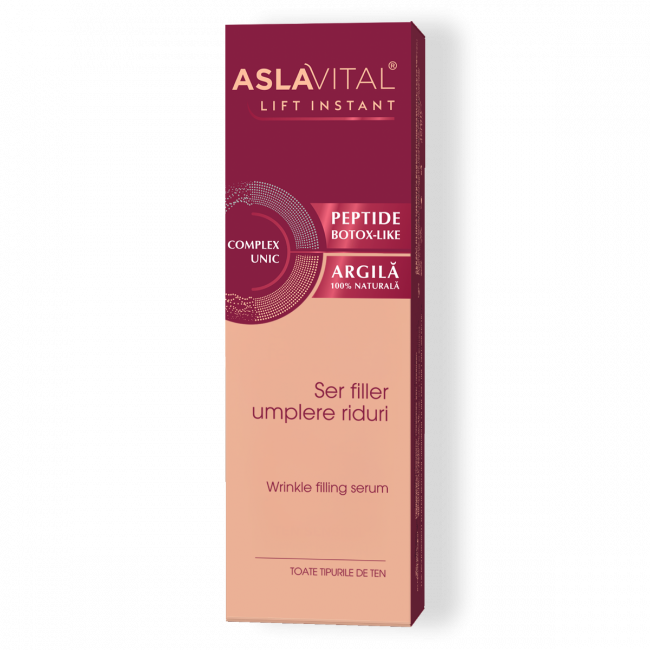 Ser Filler Umplere Riduri, Aslavital Lift Instant, 15 ml