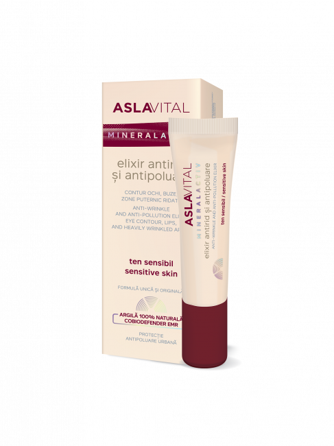 Aslavital Mineralactiv Crema hidratantă antipoluare SPF10 50 ml - Pret 31,04 Lei