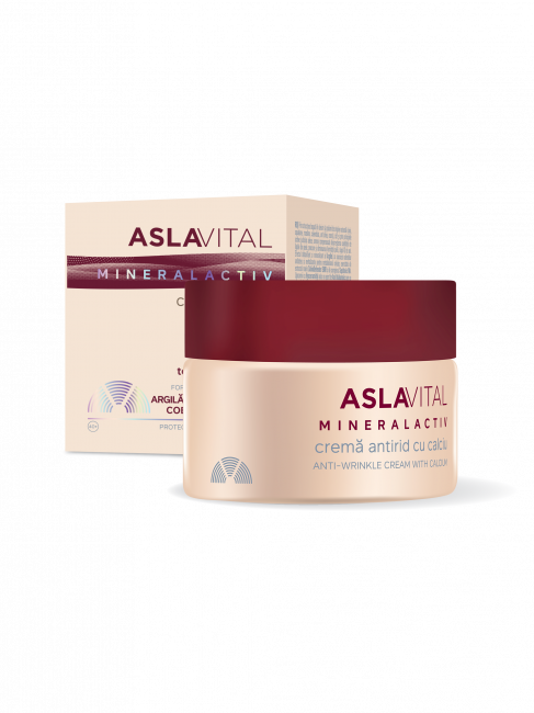 Aslavital MineralActiv Crema Antirid cu Calciu