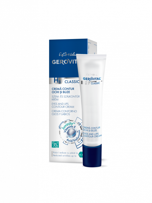 gerovital crema contur ochi si buze