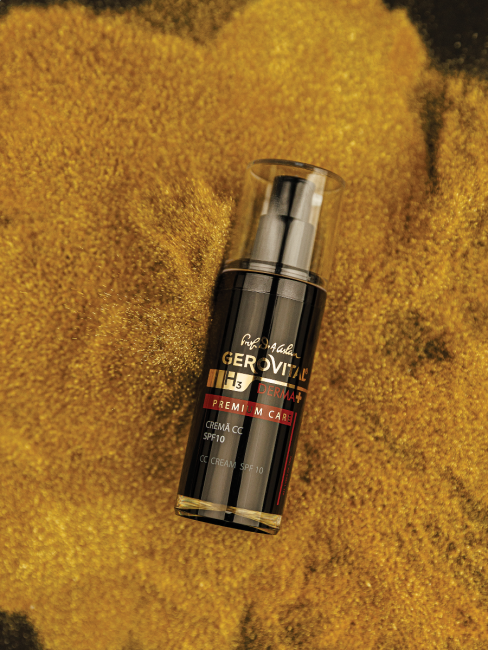 Cremă CC SPF 10 Medium – Corectează, antirid și protecție UV