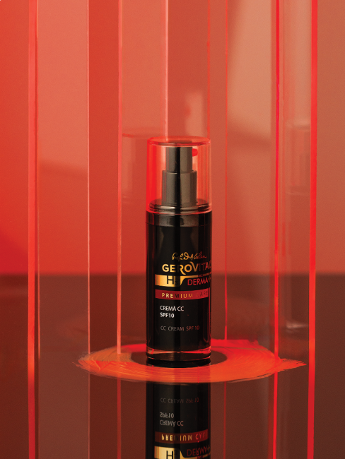 Cremă CC SPF 10 Medium – Corectează, antirid și protecție UV