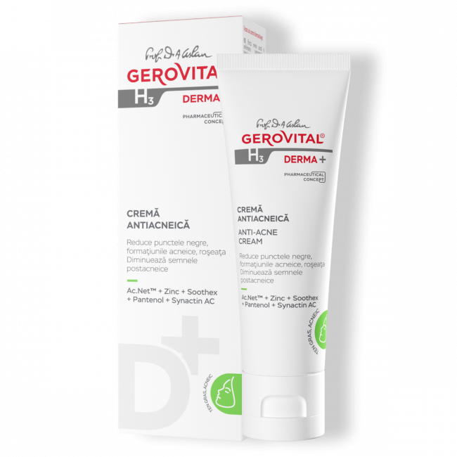 gerovital h3 derma 387 ten gras crema antiacneica 3rd
