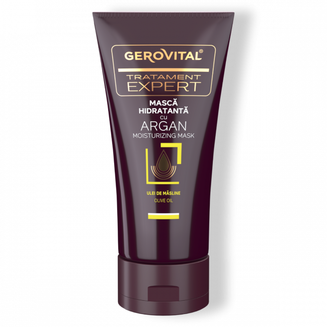 Mască Hidratantă cu Argan si Ulei de Masline | Gerovital Tratament