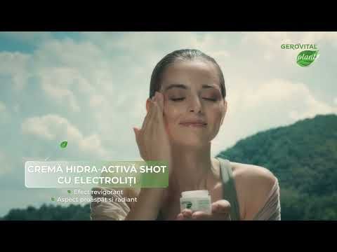 Cremă Hidra-Activă cu electroliți – hidratare și energie ten