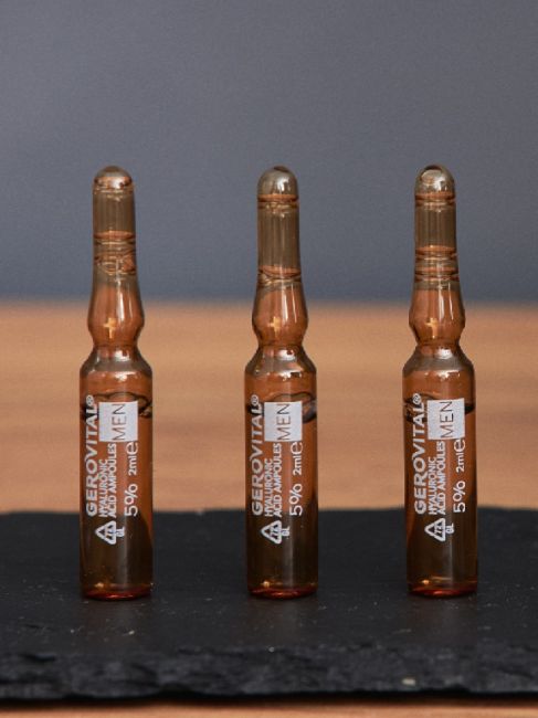 Fiole Acid Hialuronic 5% pentru Bărbați – Ten neted și revitalizat ...