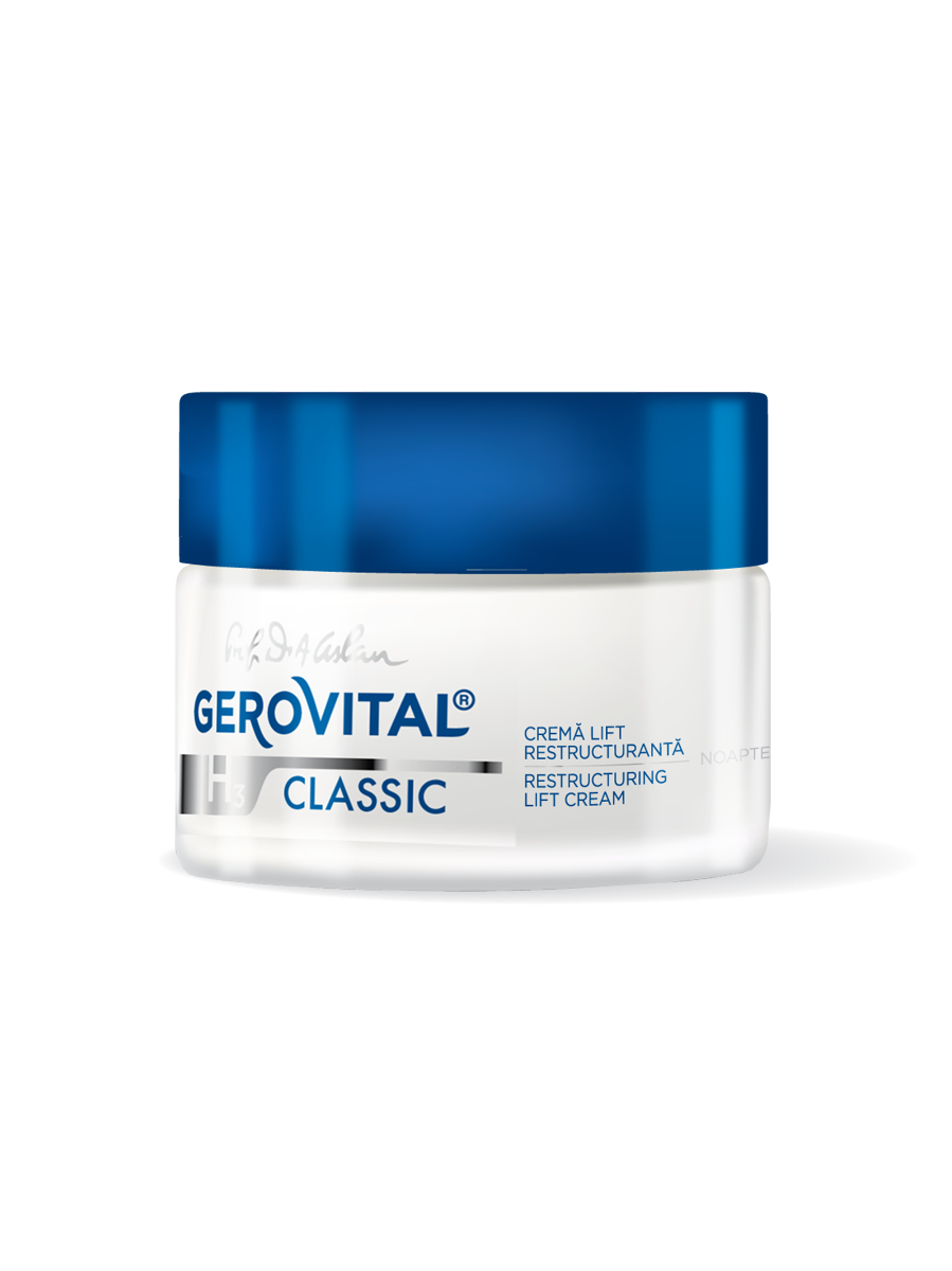 Cremă Lift de Noapte pentru Regenerare și Fermitate | Gerovital H3