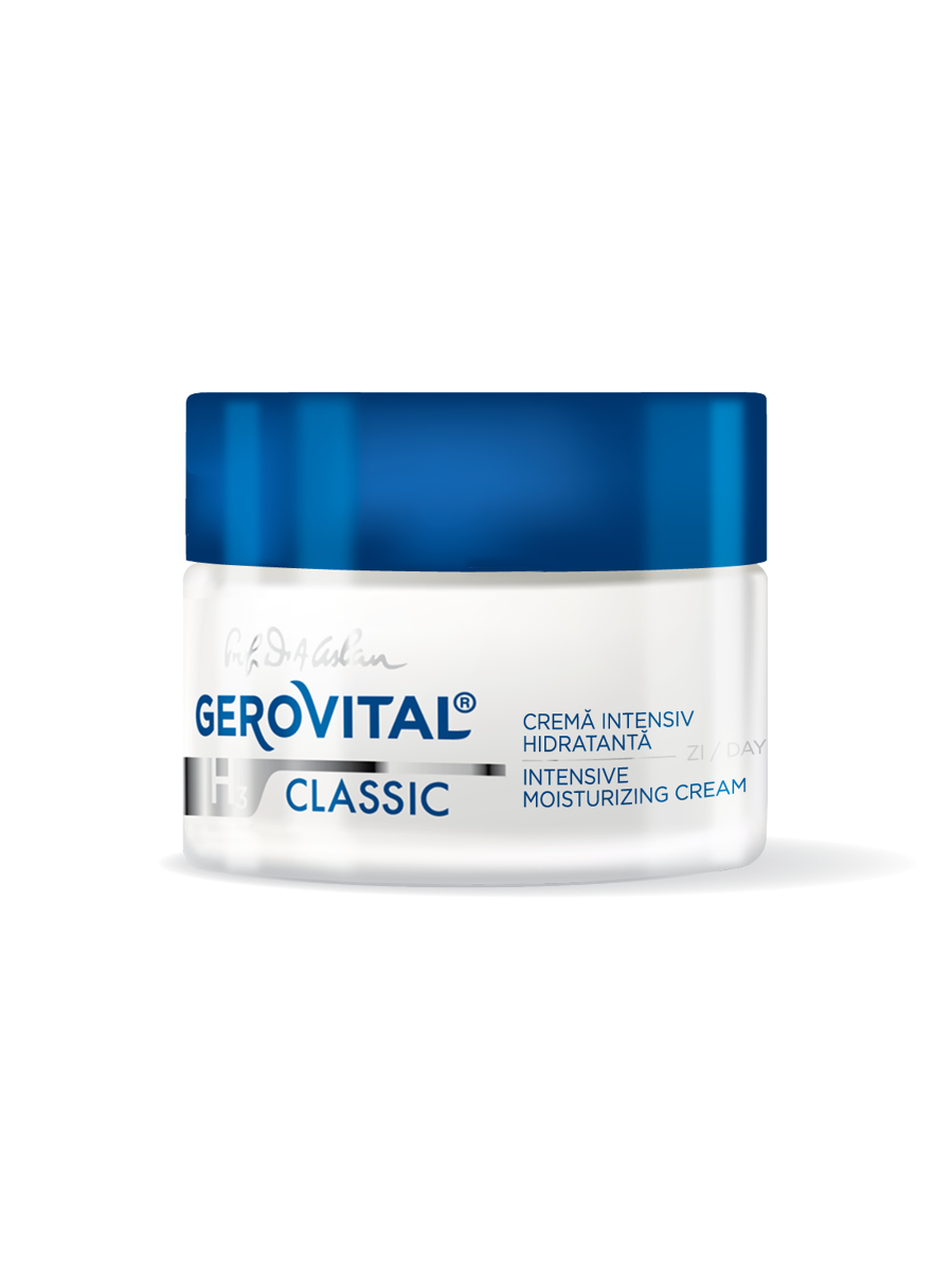 Cremă Intensiv Hidratantă cu Acid Hialuronic | Gerovital H3 Classic